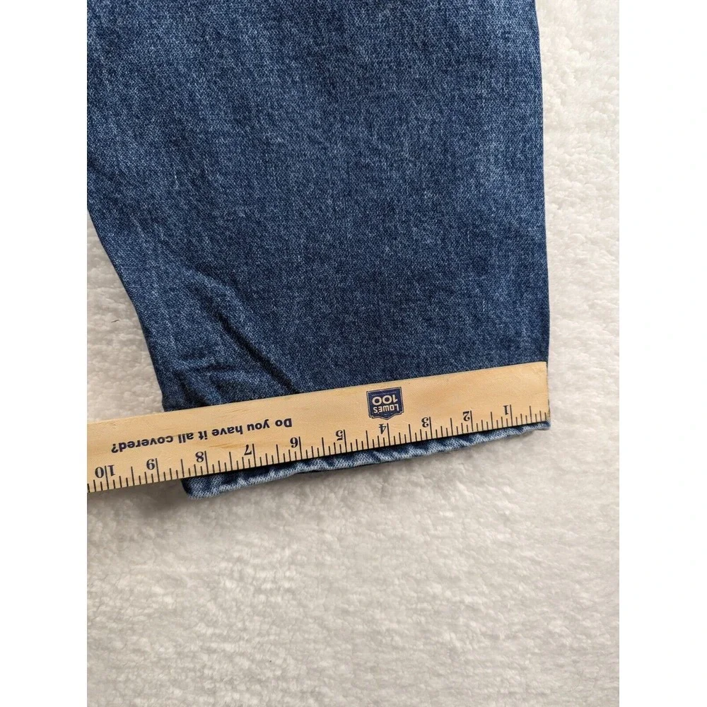 Wrangler 31 Jeans Mens‎ 42x34 Blue Denim Relaxed Cowboy Workwear 31MWZGK